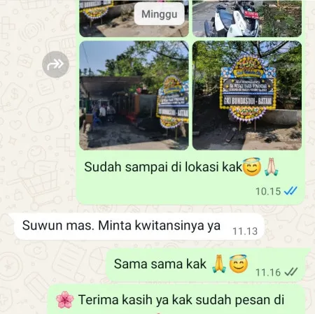 Pengiriman Papan Bunga Duka Senayan City