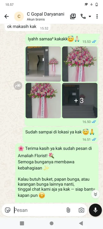 Pengiriman Karangan Bunga Senayan City