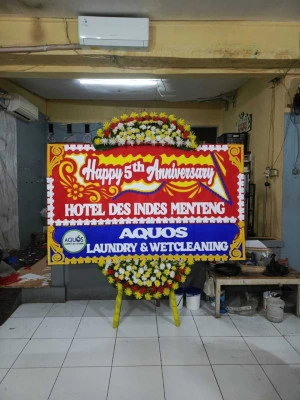 Papan Bunga di Senayan City